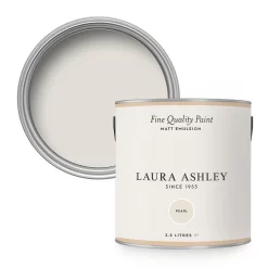 Laura Ashley Matt Emulsion Paint Pearl - 2.5L