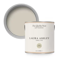 Laura Ashley Matt Emulsion Paint Soft Natural - 2.5L
