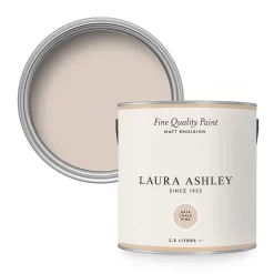 Laura Ashley Matt Emulsion Paint Pale Chalk Pink - 2.5L