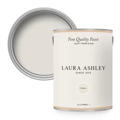 Laura Ashley Matt Emulsion Paint Pearl - 5L