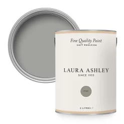 Laura Ashley Matt Emulsion Paint Steel - 5L