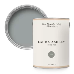 Laura Ashley Matt Emulsion Paint Slate - 5L
