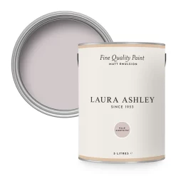 Laura Ashley Matt Emulsion Paint Pale Amethyst - 5L