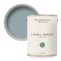 Laura Ashley Matt Emulsion Paint Dark Duck Egg - 5L
