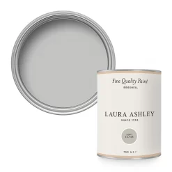 Laura Ashley Eggshell Paint Soft Silver - 750ml