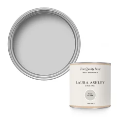 Laura Ashley Matt Emulsion Paint Pale Silver Tester 100ml