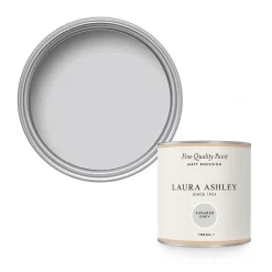 Laura Ashley Matt Emulsion Paint Sugared Grey Tester 100ml