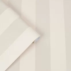 Laura Ashley Lille Pearlescent Stripe Linen Wallpaper -Laura Ashley Sales Store 13135783 8934871508562398