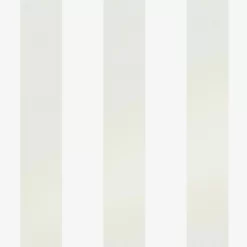 Laura Ashley Lille Pearlescent Stripe White Wallpaper