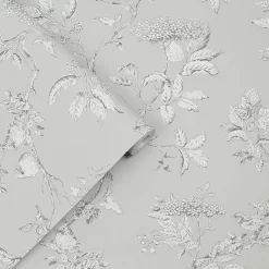 Laura Ashley Elderwood Steel Wallpaper -Laura Ashley Sales Store 13135791 1644871506625118