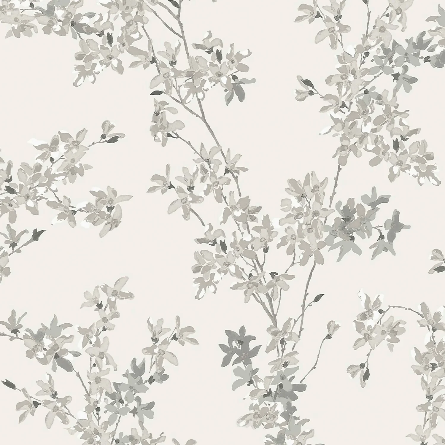Laura Ashley Forsythia Steel Wallpaper 1 Laura Ashley Forsythia Steel Wallpaper