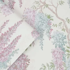 Laura Ashley Wisteria Garden Duck Egg Wallpaper -Laura Ashley Sales Store 13135803 6404871509198068