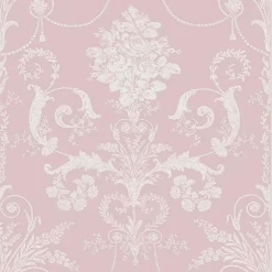 Laura Ashley Josette Amethyst Wallpaper