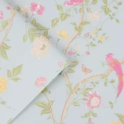 Laura Ashley Summer Palace Duck Egg Wallpaper -Laura Ashley Sales Store 13135846 1074871509398462