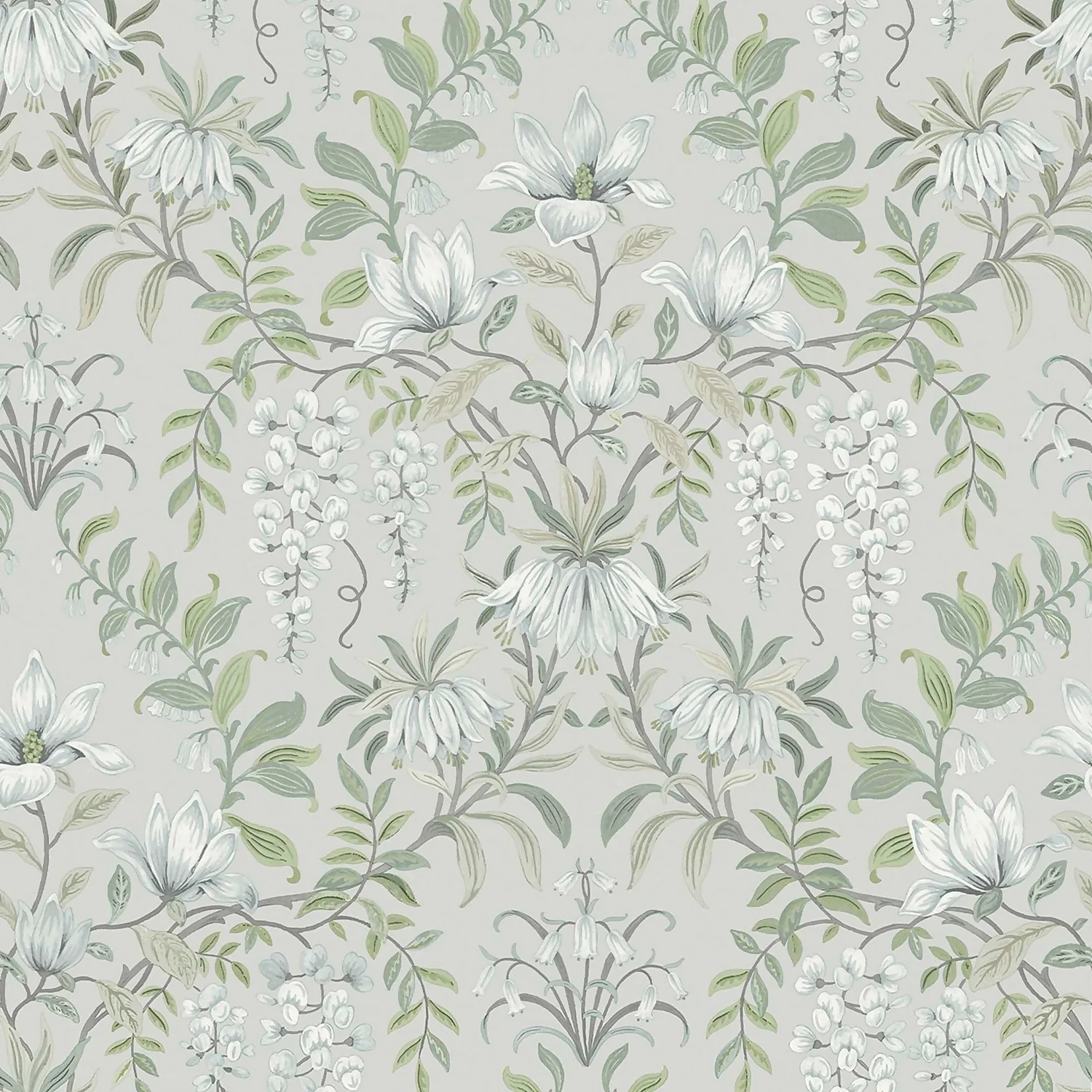 Laura Ashley Parterre Sage Wallpaper 1 Laura Ashley Parterre Sage Wallpaper
