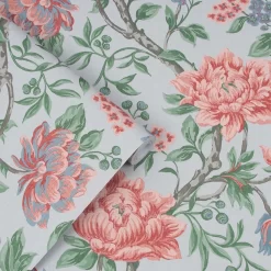 Laura Ashley Tapestry Floral Slate Grey Wallpaper -Laura Ashley Sales Store 13135851 7524871509508874