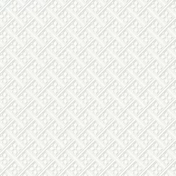 Laura Ashley Mr Jones Paintable White Wallpaper