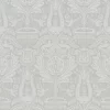 Laura Ashley Heraldic Damask Slate Grey Wallpaper