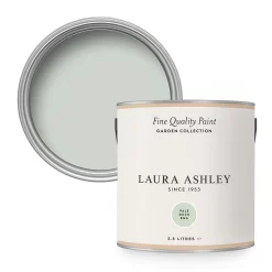 Laura Ashley Eggshell Garden Paint Pale Duck Egg - 2.5L
