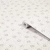 Laura Ashley Alphabet Grey Kids Smooth Wallpaper