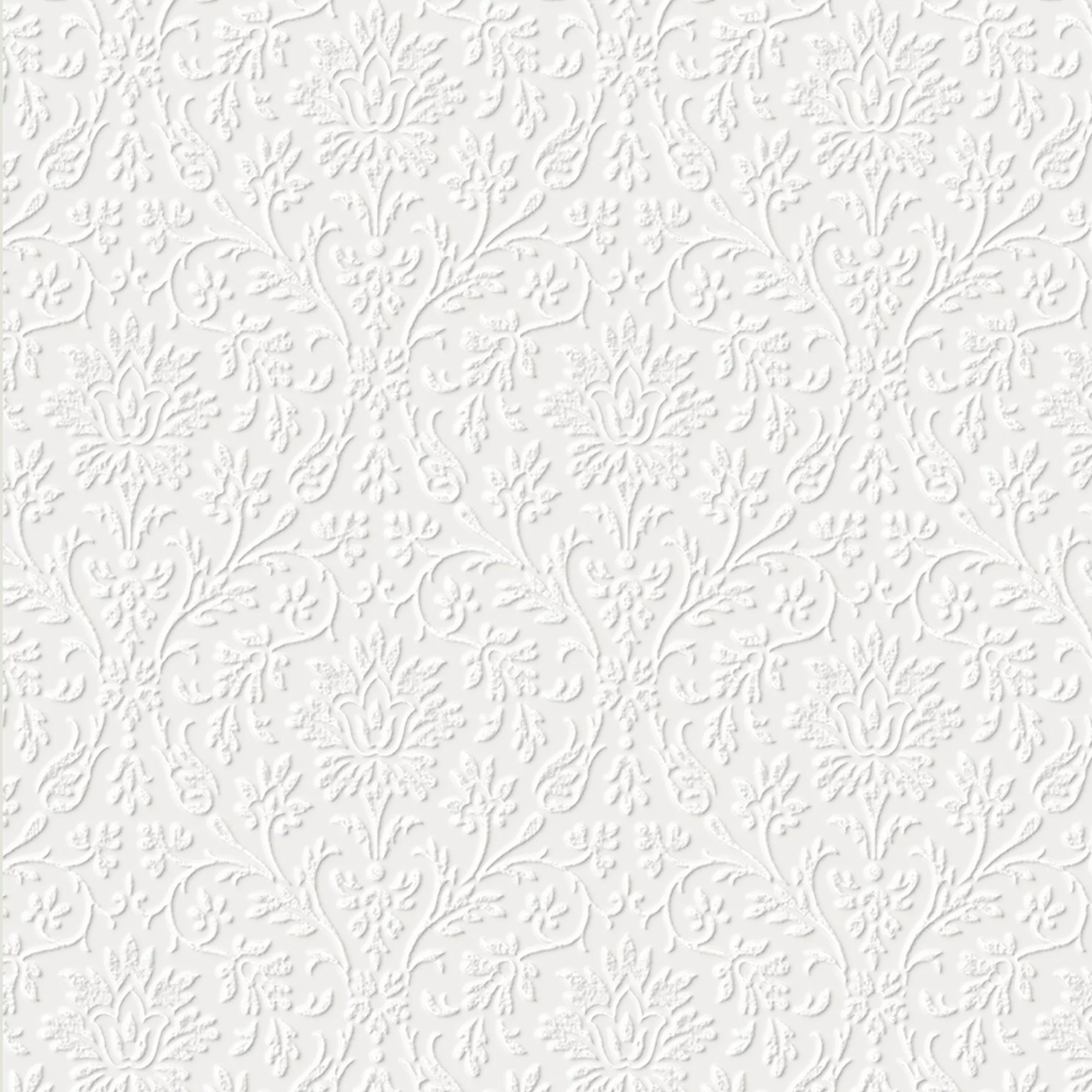 Laura Ashley Annecy White Damask Smooth Wallpaper 3 Laura Ashley Annecy White Damask Smooth Wallpaper - Image 3