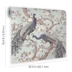 Laura Ashley Belvedere Duck Egg Peacock Smooth Wallpaper 11 Laura Ashley Belvedere Duck Egg Peacock Smooth Wallpaper -Laura Ashley Sales Store laura ashley belvedere duck egg peacock smooth wallpaper5011583468380 02t bq