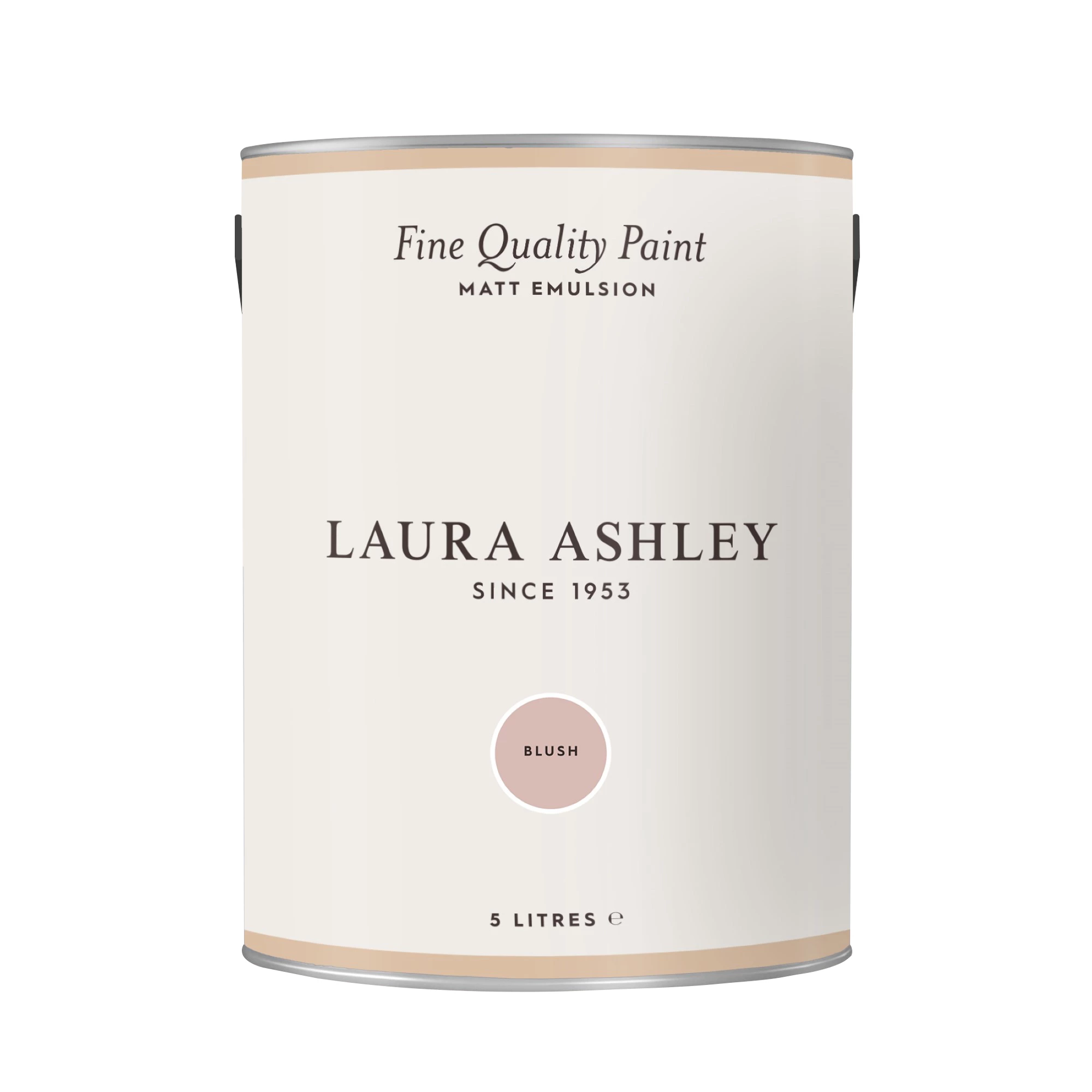 Laura Ashley Blush Matt Emulsion Paint, 5L 2 Laura Ashley Blush Matt Emulsion Paint, 5L - Image 2