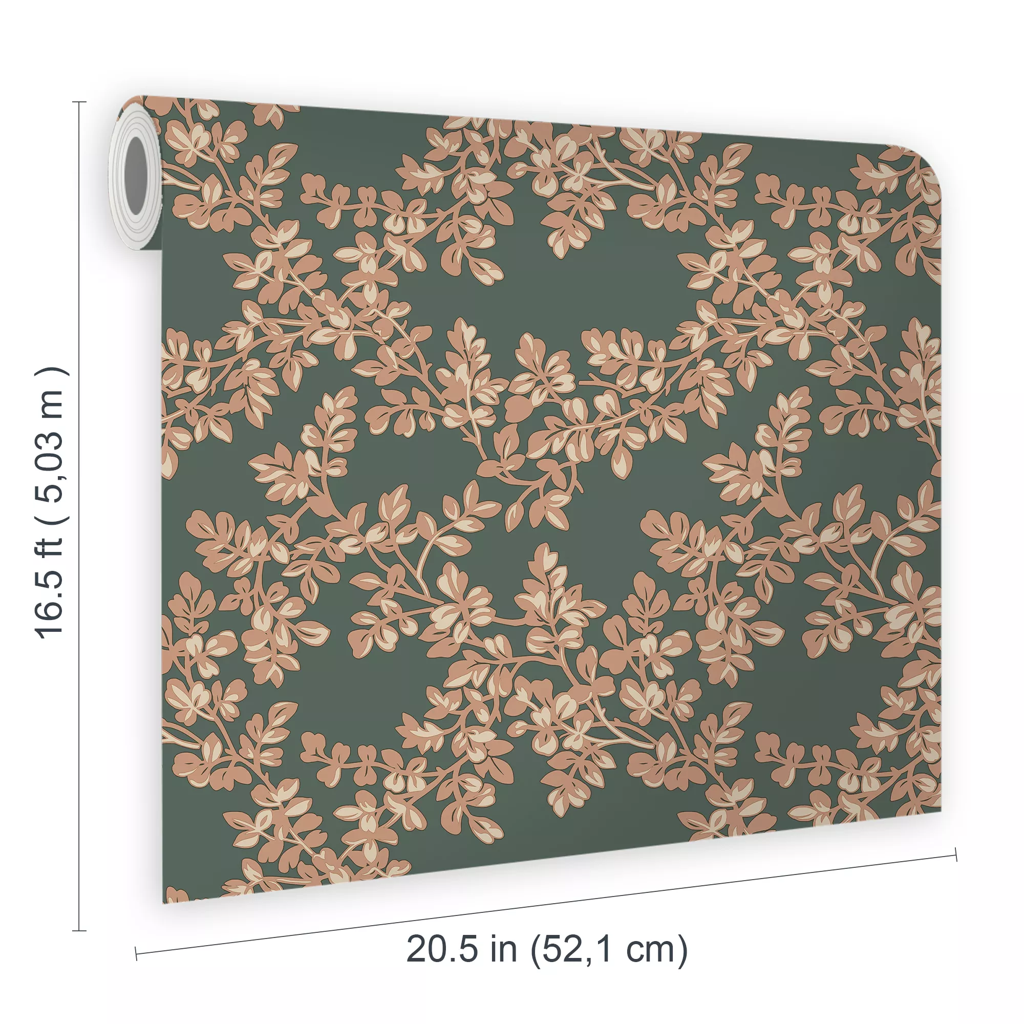Laura Ashley Burnham Fern Trail Smooth Wallpaper 6 Laura Ashley Burnham Fern Trail Smooth Wallpaper - Image 6