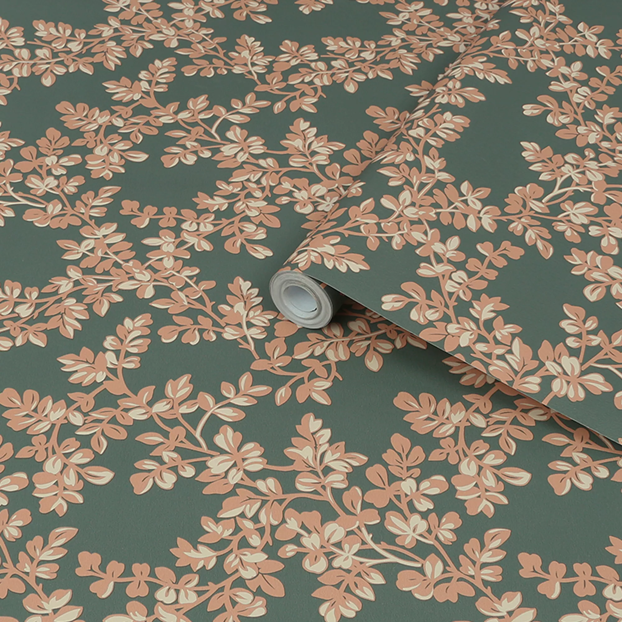 Laura Ashley Burnham Fern Trail Smooth Wallpaper 2 Laura Ashley Burnham Fern Trail Smooth Wallpaper - Image 2