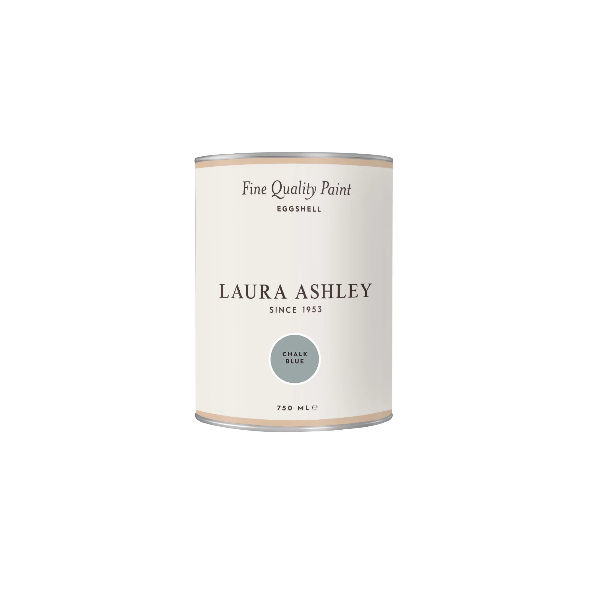 Laura Ashley Chalk Blue Eggshell Emulsion Paint, 750ml 4 Laura Ashley Chalk Blue Eggshell Emulsion Paint, 750ml - Image 4