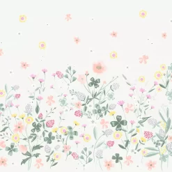 Laura Ashley Clodagh Multicolour Floral Matt Mural