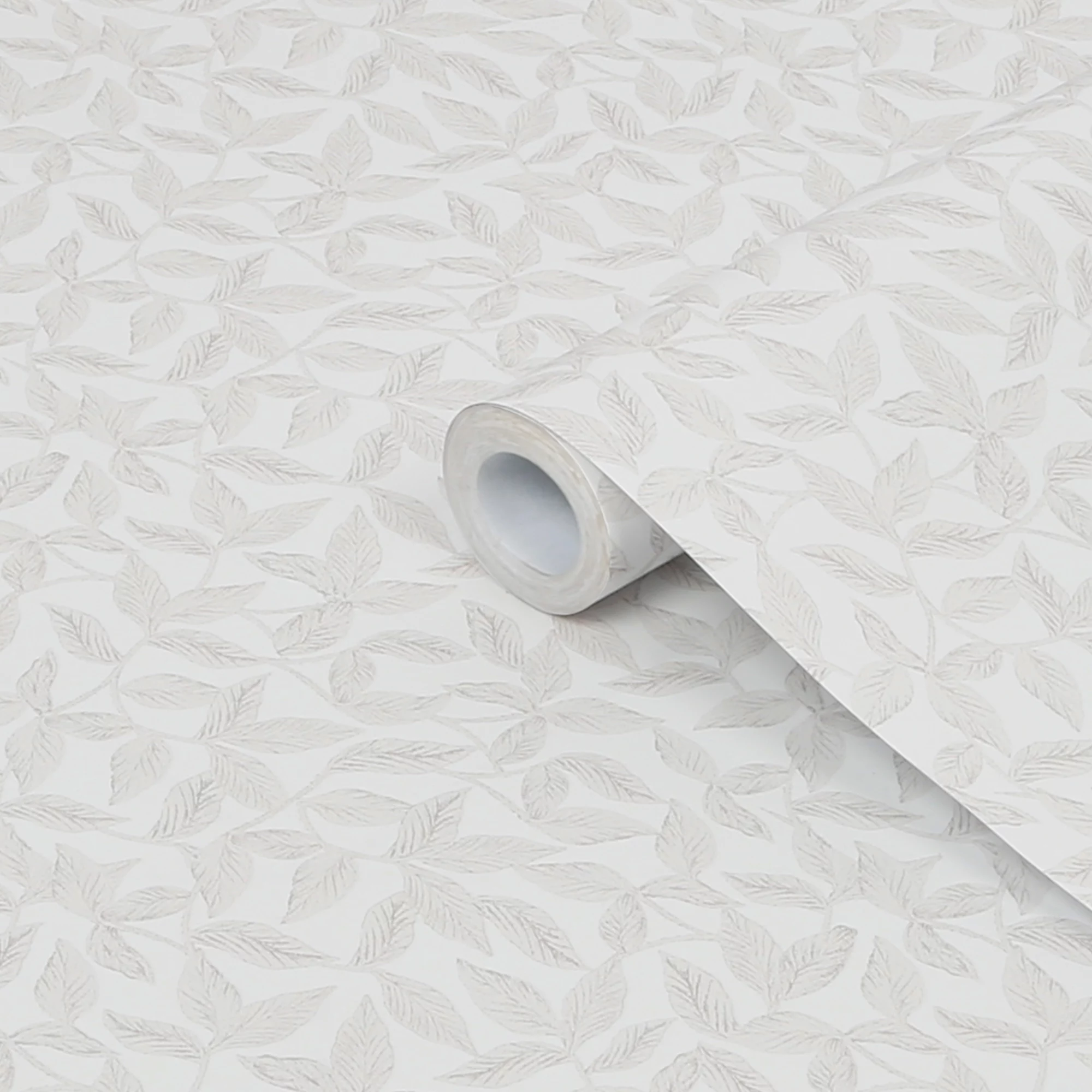 Laura Ashley Country Charm Grey Leaves Smooth Wallpaper 1 Laura Ashley Country Charm Grey Leaves Smooth Wallpaper