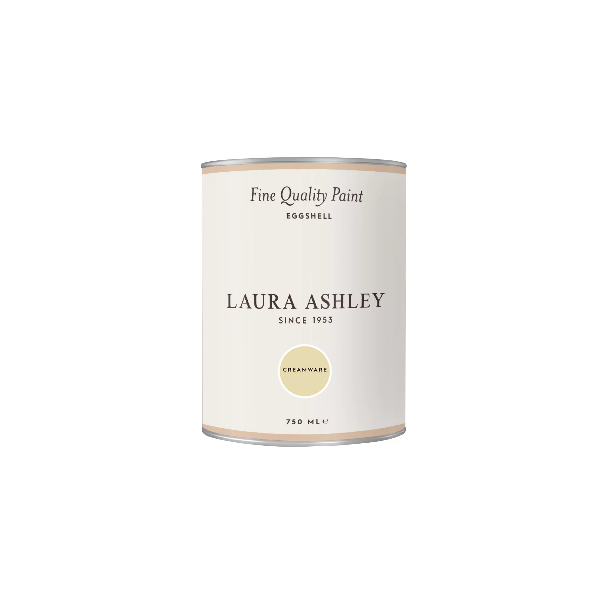 Laura Ashley Creamware Eggshell Emulsion Paint, 750ml 4 Laura Ashley Creamware Eggshell Emulsion Paint, 750ml - Image 4