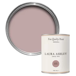 Laura Ashley Dark Blush Eggshell Emulsion Paint, 750ml