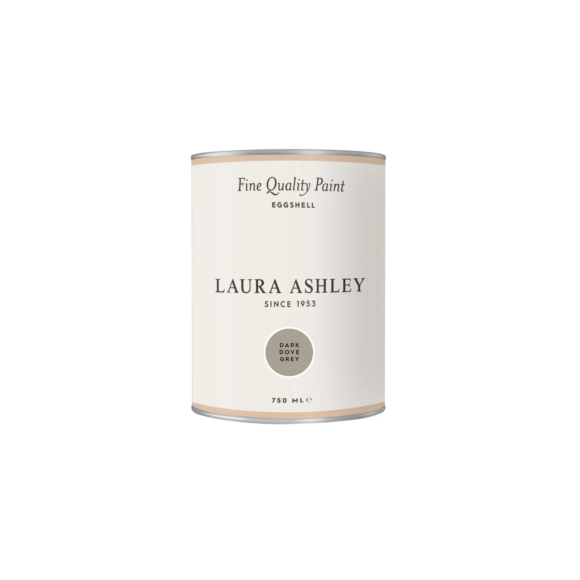 Laura Ashley Dark Dove Grey Eggshell Emulsion Paint, 750ml 4 Laura Ashley Dark Dove Grey Eggshell Emulsion Paint, 750ml - Image 4