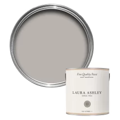 Laura Ashley Dark Dove Grey Matt Emulsion Paint, 2.5L