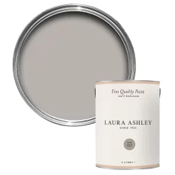Laura Ashley Dark Dove Grey Matt Emulsion Paint, 5L