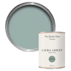 Laura Ashley Dark Duck Egg Eggshell Emulsion Paint, 750ml
