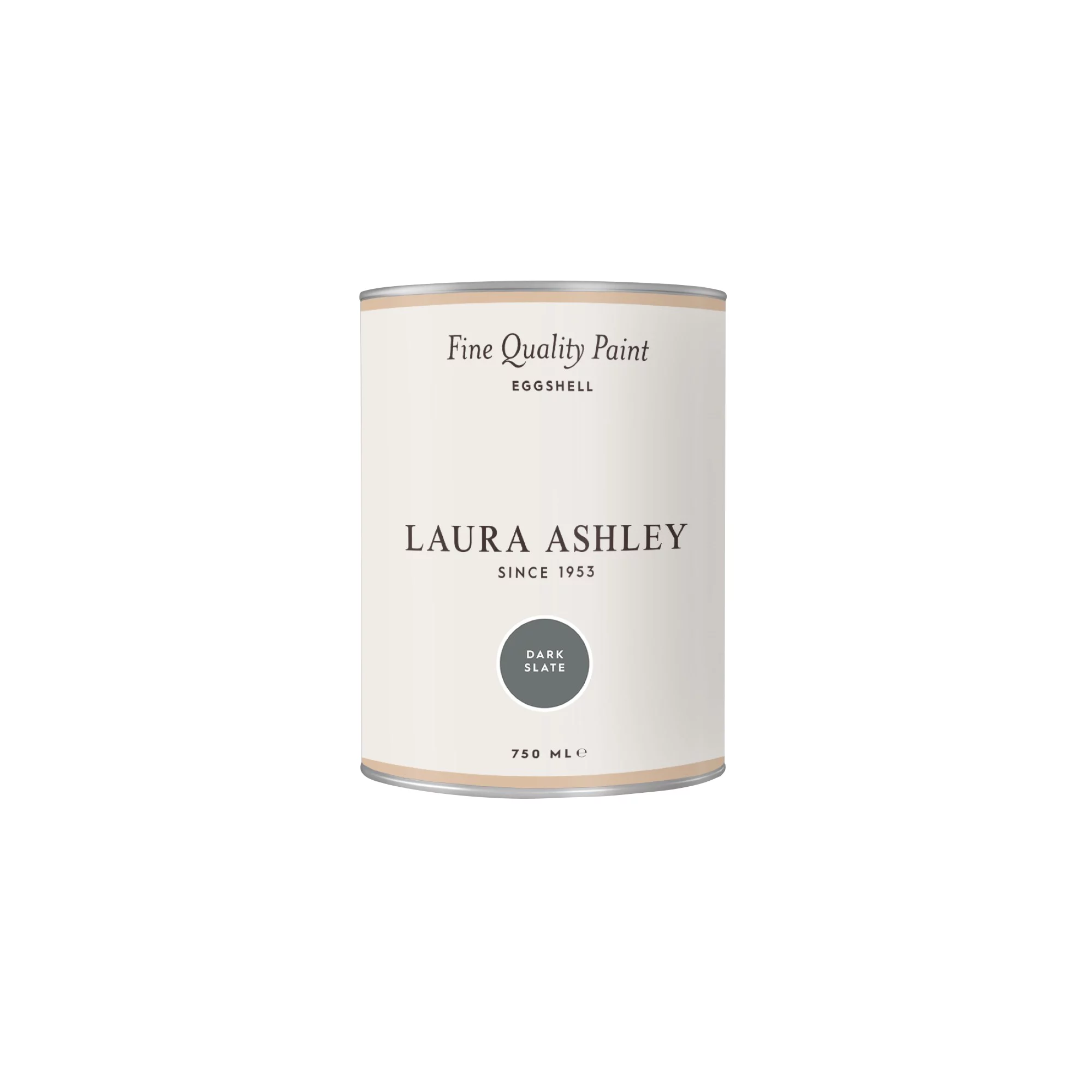 Laura Ashley Dark Slate Eggshell Emulsion Paint, 750ml 4 Laura Ashley Dark Slate Eggshell Emulsion Paint, 750ml - Image 4