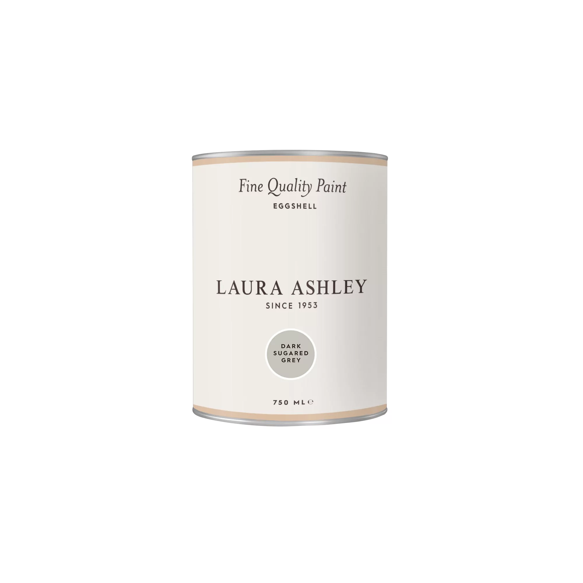 Laura Ashley Dark Sugared Grey Eggshell Emulsion Paint, 750ml 4 Laura Ashley Dark Sugared Grey Eggshell Emulsion Paint, 750ml - Image 4