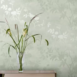 Laura Ashley Eglantine Silhouette Eau De Nil Trail Smooth Wallpaper -Laura Ashley Sales Store laura ashley eglantine silhouette eau de nil trail smooth wallpaper5011583467635 20i bq