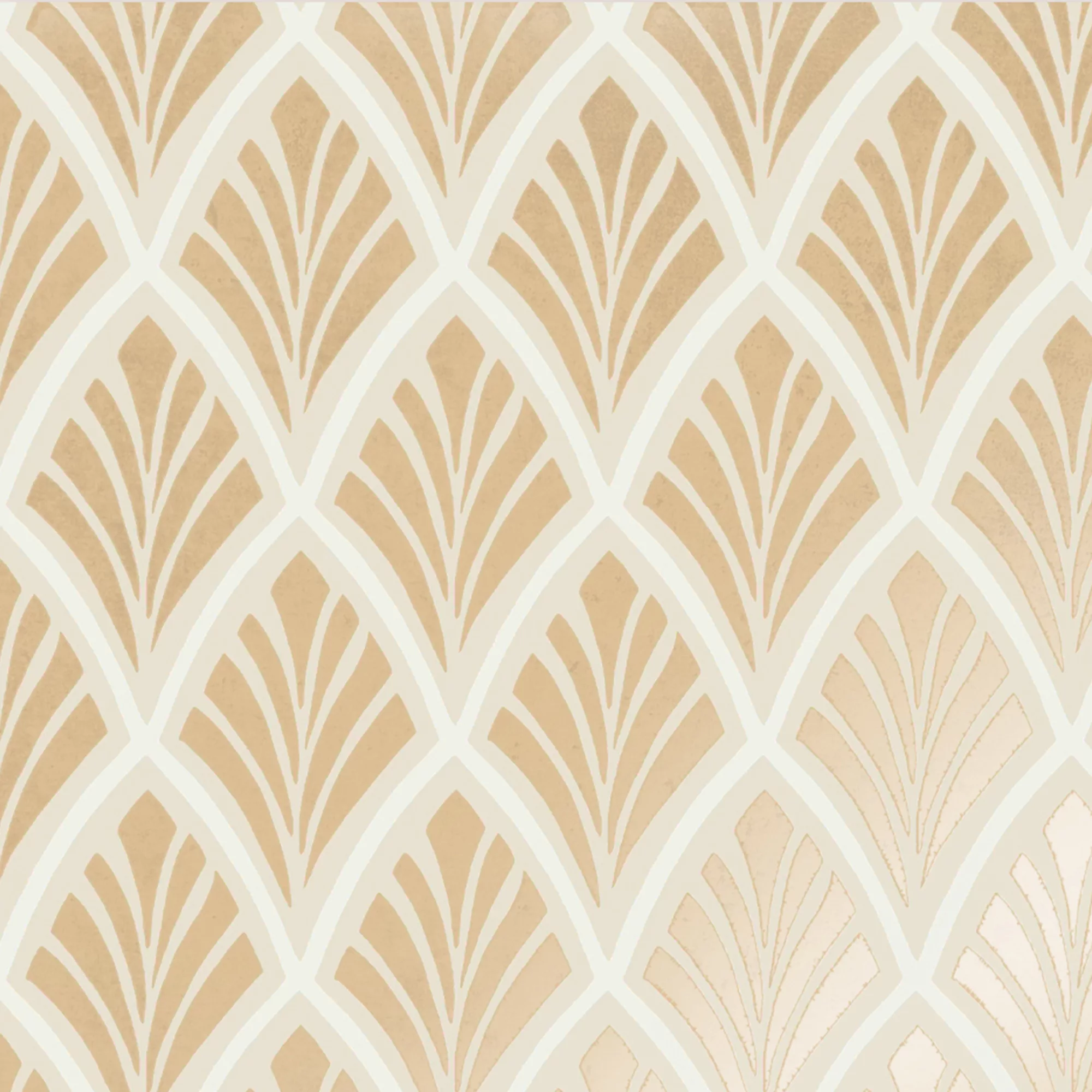 Laura Ashley Florin Geometric Gold Effect Smooth Wallpaper 3 Laura Ashley Florin Geometric Gold Effect Smooth Wallpaper - Image 3