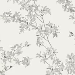 Laura Ashley Forstyhia Steel Floral Smooth Wallpaper 8 Laura Ashley Forstyhia Steel Floral Smooth Wallpaper -Laura Ashley Sales Store laura ashley forstyhia steel floral smooth wallpaper5011583466911 37c bq