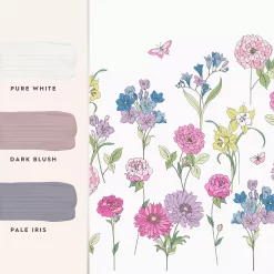 Laura Ashley Gilly Multicolour Floral Matt Mural -Laura Ashley Sales Store laura ashley gilly multicolour floral matt mural5011583546576 02i bq