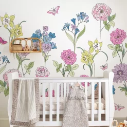 Laura Ashley Gilly Multicolour Floral Matt Mural -Laura Ashley Sales Store laura ashley gilly multicolour floral matt mural5011583546576 04i bq
