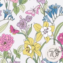 Laura Ashley Gilly Multicolour Floral Smooth Wallpaper -Laura Ashley Sales Store laura ashley gilly multicolour floral smooth wallpaper5011583545876 02c bq