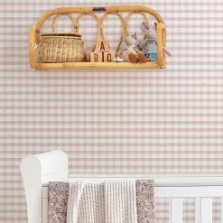 Laura Ashley Gingham Pale Amethyst Purple Kids Smooth Wallpaper -Laura Ashley Sales Store laura ashley gingham pale amethyst purple kids smooth wallpaper5011583546446 21i bq