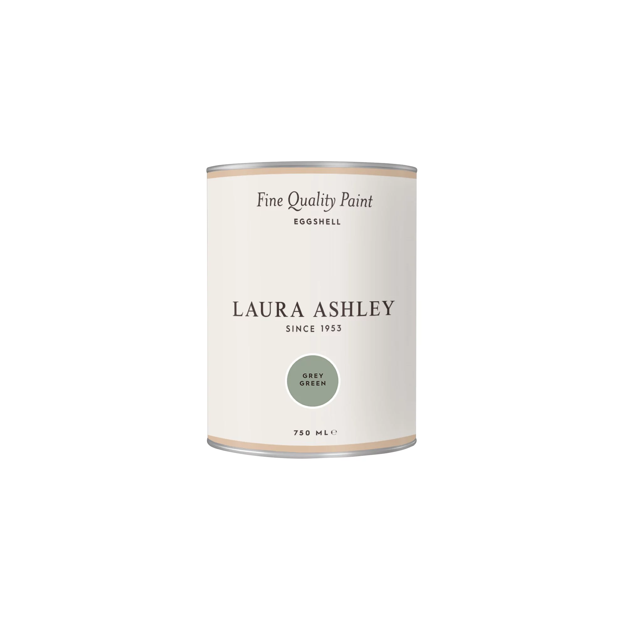 Laura Ashley Grey Green Eggshell Emulsion Paint, 750ml 4 Laura Ashley Grey Green Eggshell Emulsion Paint, 750ml - Image 4