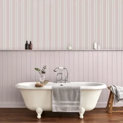 Laura Ashley Heacham Blush Stripe Smooth Wallpaper 9 Laura Ashley Heacham Blush Stripe Smooth Wallpaper -Laura Ashley Sales Store laura ashley heacham blush stripe smooth wallpaper5011583493160 20i bq