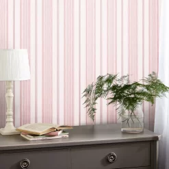 Laura Ashley Heacham Blush Stripe Smooth Wallpaper 8 Laura Ashley Heacham Blush Stripe Smooth Wallpaper -Laura Ashley Sales Store laura ashley heacham blush stripe smooth wallpaper5011583493160 21i bq